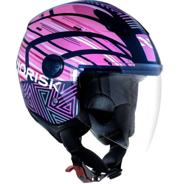 Capacete Norisk Orion Journey (Aberto) - Rosa - Image 4