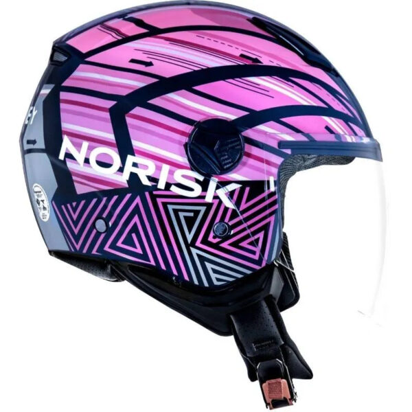 Capacete Norisk Orion Journey (Aberto) - Rosa