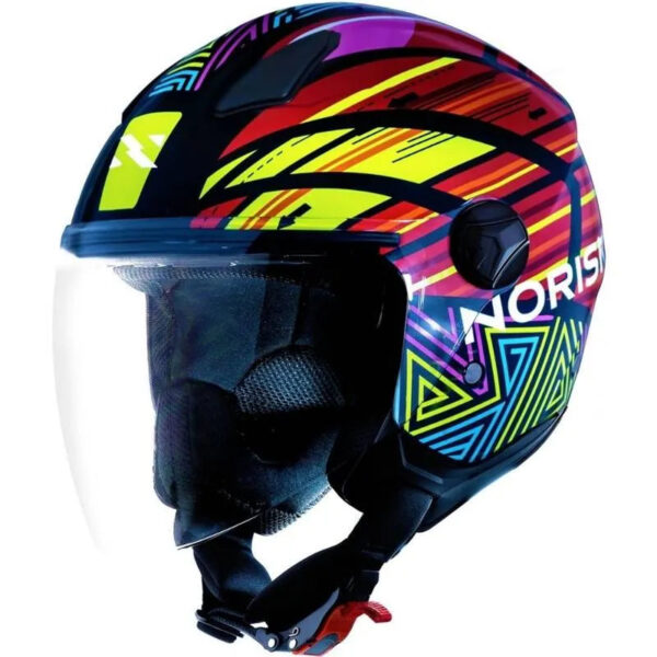 Capacete Norisk Orion Journey (Aberto) - Amarelo - Image 4