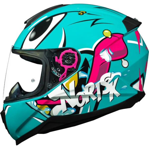 Capacete Norisk Razor Mad - Azul - Image 5