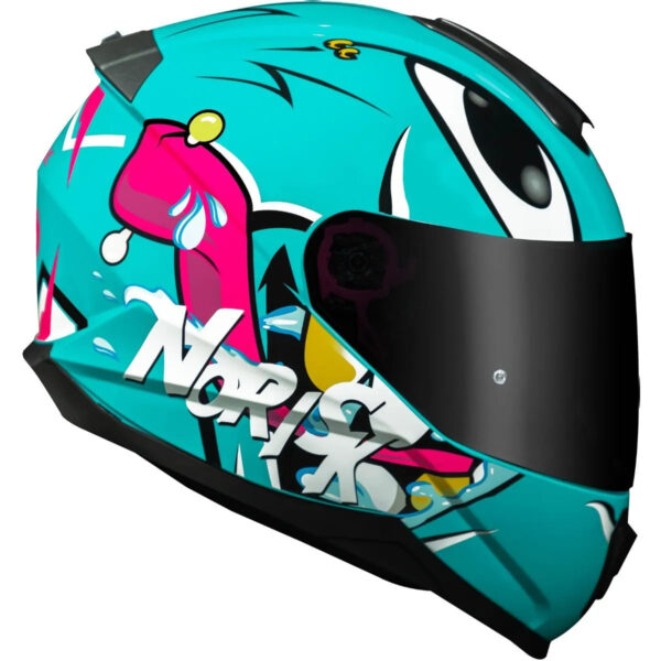 Capacete Norisk Razor Mad - Azul