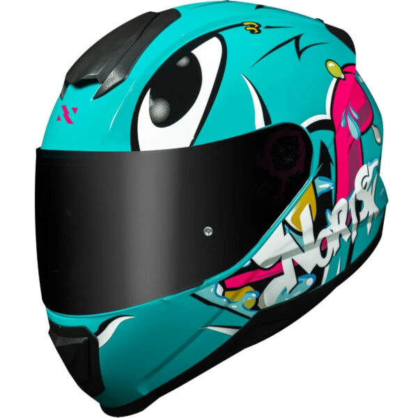 Capacete Norisk Razor Mad - Azul - Image 3