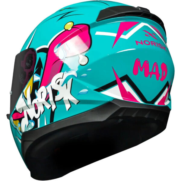 Capacete Norisk Razor Mad - Azul - Image 6