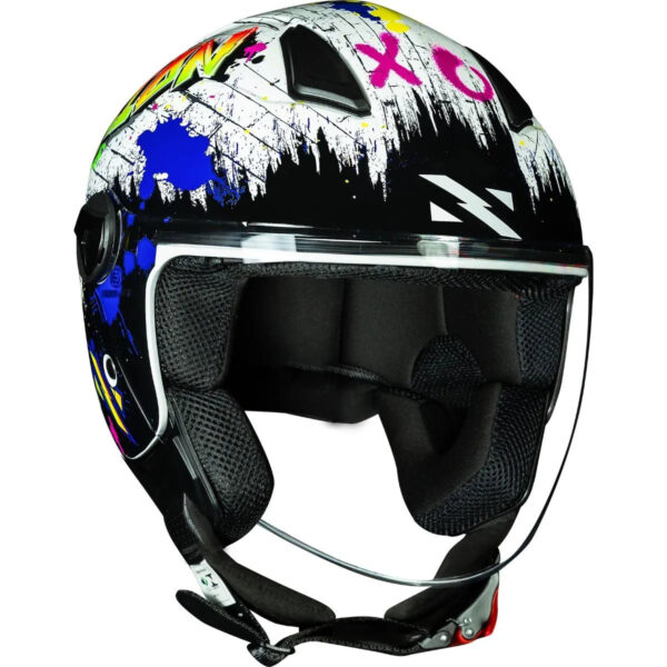 Capacete Norisk Orion Shine (Aberto) - Branco - Image 5