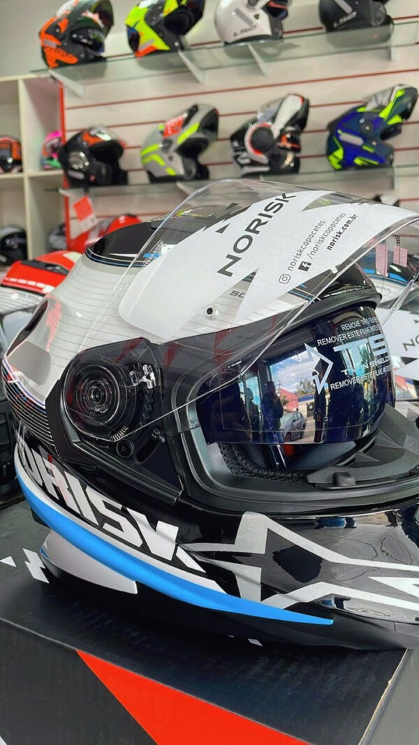 CAPACETE NORISK GRAN PRIX ARGENTINA FF302 - Image 3