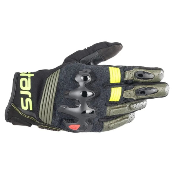 LUVA ALPINESTARS HALO FOREST PRETO AMARELO - M - M - Image 5