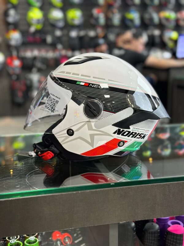 Capacete Norisk Neo Grand Prix Italy (Aberto)