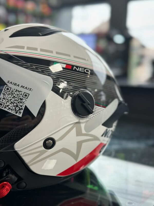 Capacete Norisk Neo Grand Prix Italy (Aberto) - Image 4